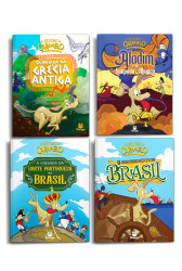 As aventuras de Caramelo (4 volumes)